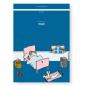 Preview: 10 Weihnachtskarten mit pinken Kuverts: im Schlafzimmer