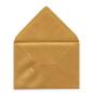 Preview: danke - Recycling-Grußkarte mit goldenem Umschlag