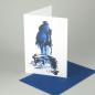 Preview: 10 Berlinkarten mit blauen Kuverts: Friedrich der Große
