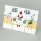 Preview: Weihnachtsessen - Geschenkbox mit 6 Weihnachtskarten