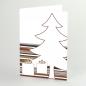 Mobile Preview: Weihnachtskarte: Baum mit Paketen