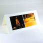 Mobile Preview: Foto-Weihnachtskarte: Weihnachtsbaum und Lichterweg
