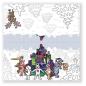 Preview: 10 Weihnachtskarten mit Kuverts: witzige Geschenkepyramide