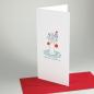 Preview: 10 Weihnachtskarten mit roten Umschlägen: Weihnachtn