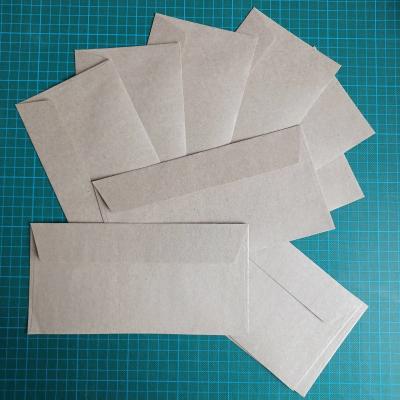 120 Bogen sandgraues Recycling-Papier DIN A4 mit Umschlägen