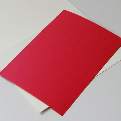 50 rote Einlegeblätter 16,3 x 11,3 cm
