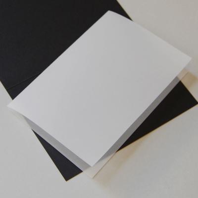 100 transparente Einlegeblätter 16,3 x 22,6 cm