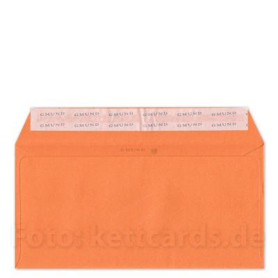 10 witzige Grußkarten mit orangen Kuverts: Kiste