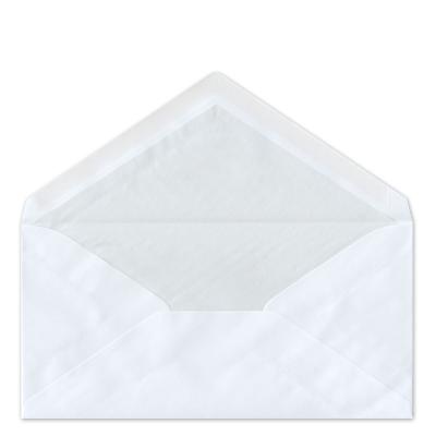 lachende Blumenwiese - Cartoon-Grußkarte mit weißem Umschlag