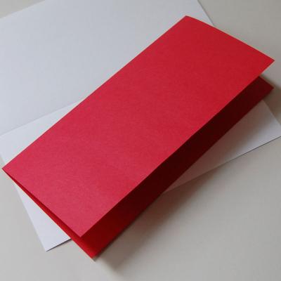 100 rote Einlegeblätter 20,6 x 20,6 cm
