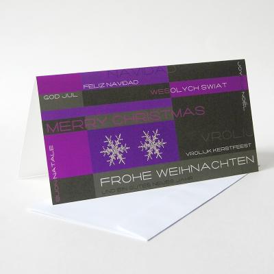 10 reduzierte Weihnachtskarten mit weißen Kuverts