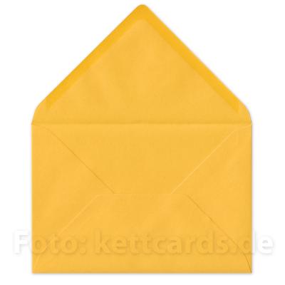 10 pinke Weihnachtskarten mit gelben Kuverts: Engelskopf