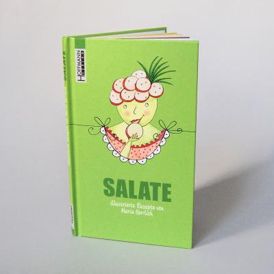illustriertes Kochbuch: Salate