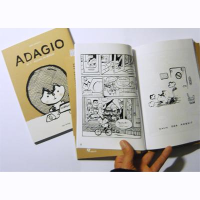 Comicbuch: ADAGIO Nr.1 - Alltag in Berlin