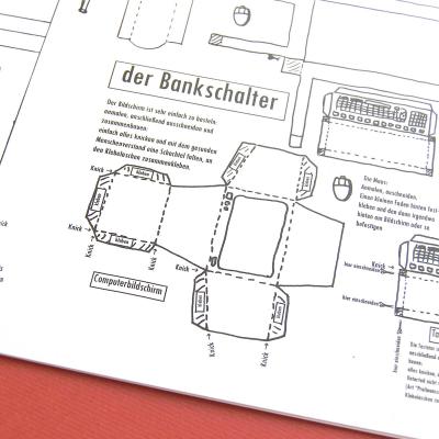 susilous Bastelbogen-Buch: Bankhaus