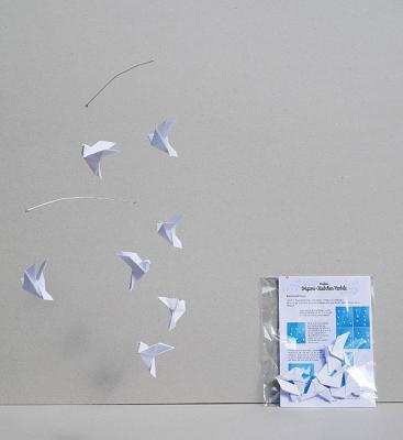 susilous Origami-Täubchen-Mobile Bastelset