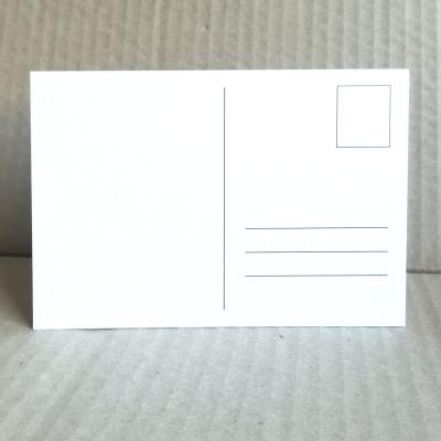 Papp-Postkarte DIN A6 mit Postkartenvordruck (Bierfilzkarton)