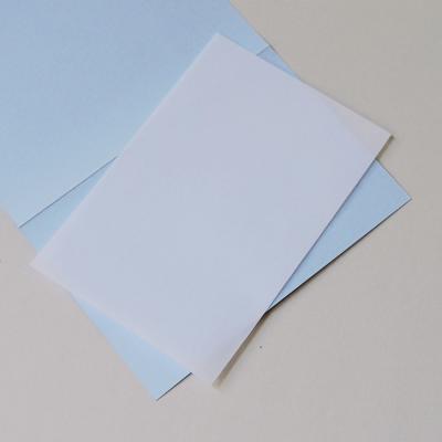100 transparente Einlegeblätter 14,5 x 10,1 cm