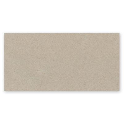 100 sandgraue Recycling-Blanko-Postkarten DIN lang