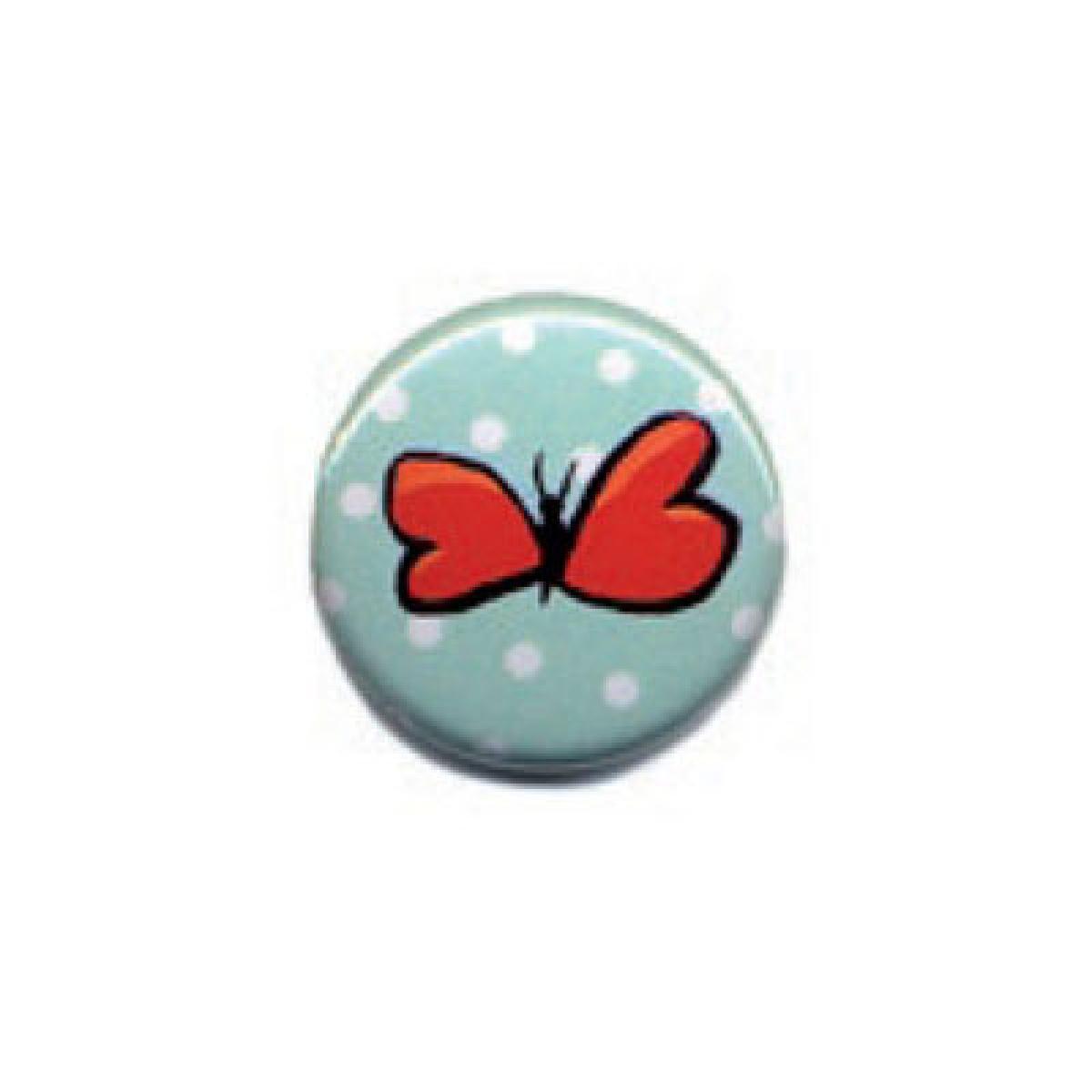 Button: Schmetterling