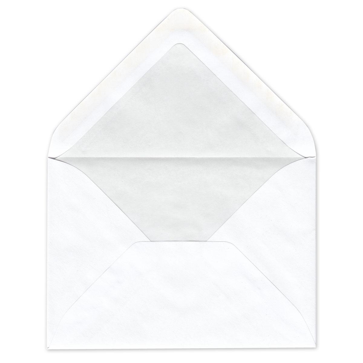 10 Karten mit weißen Kuverts: Rezept für Zimtsterne